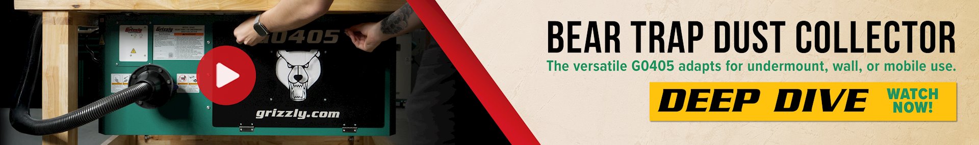 Banner for 01-13 G0405 Video Masthead