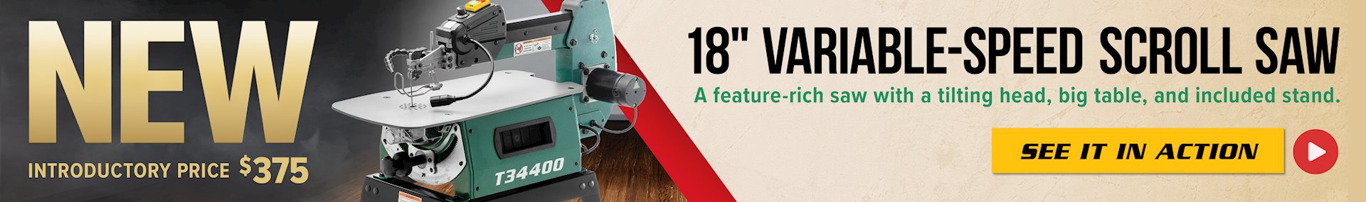 Banner for 1-16 NEW T34400 Video Masthead