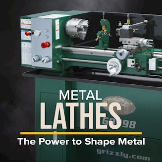 Banner for 8-19 Metal Lathes