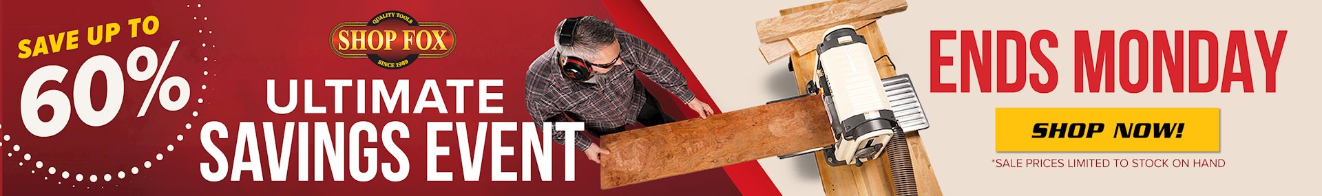 Banner for Shop-Fox-Ends-Monday