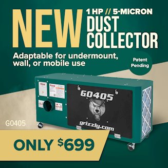Banner for 10-24 NEW G0405 Dust Collector