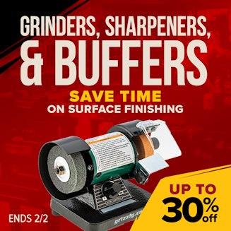 Banner for 012026 Inventory Clearance Grinders