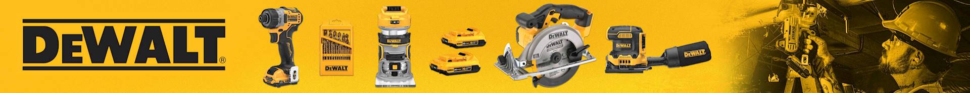 Banner for DeWalt Brand Image