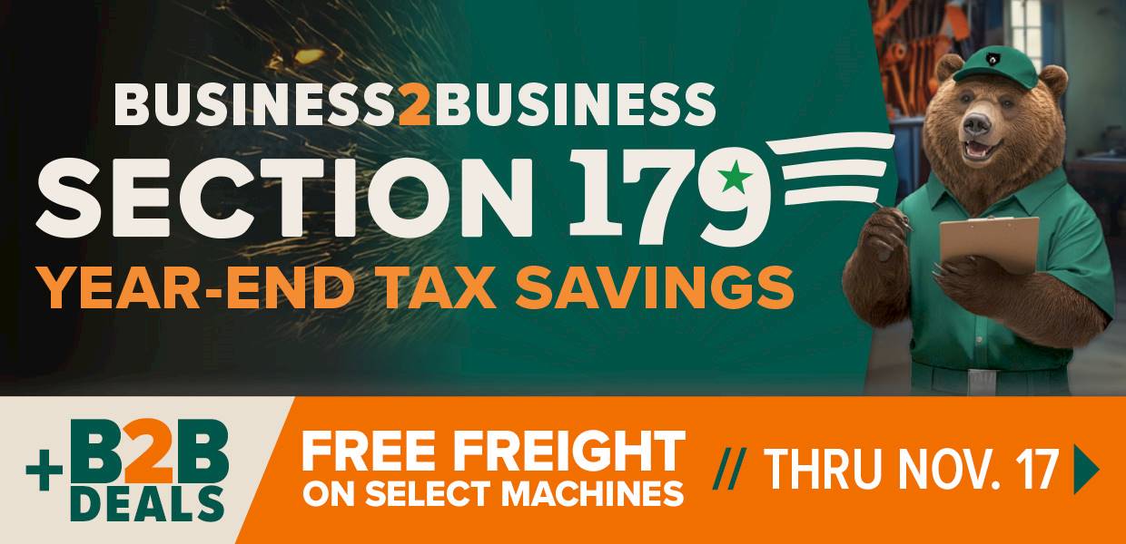 Section 179 Savings and B2B Deals