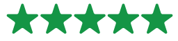 an graphic of five stars