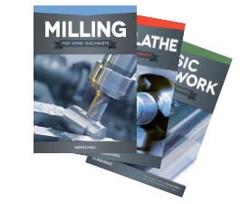 three books on different metalworking techniques