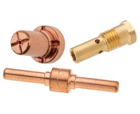 three general welding accessories including a cutting tip