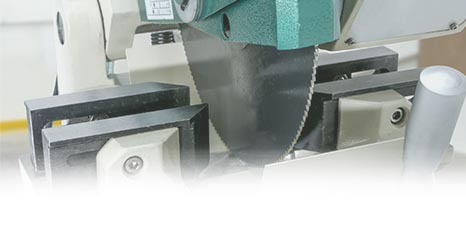 a closeup of a cold cut saw