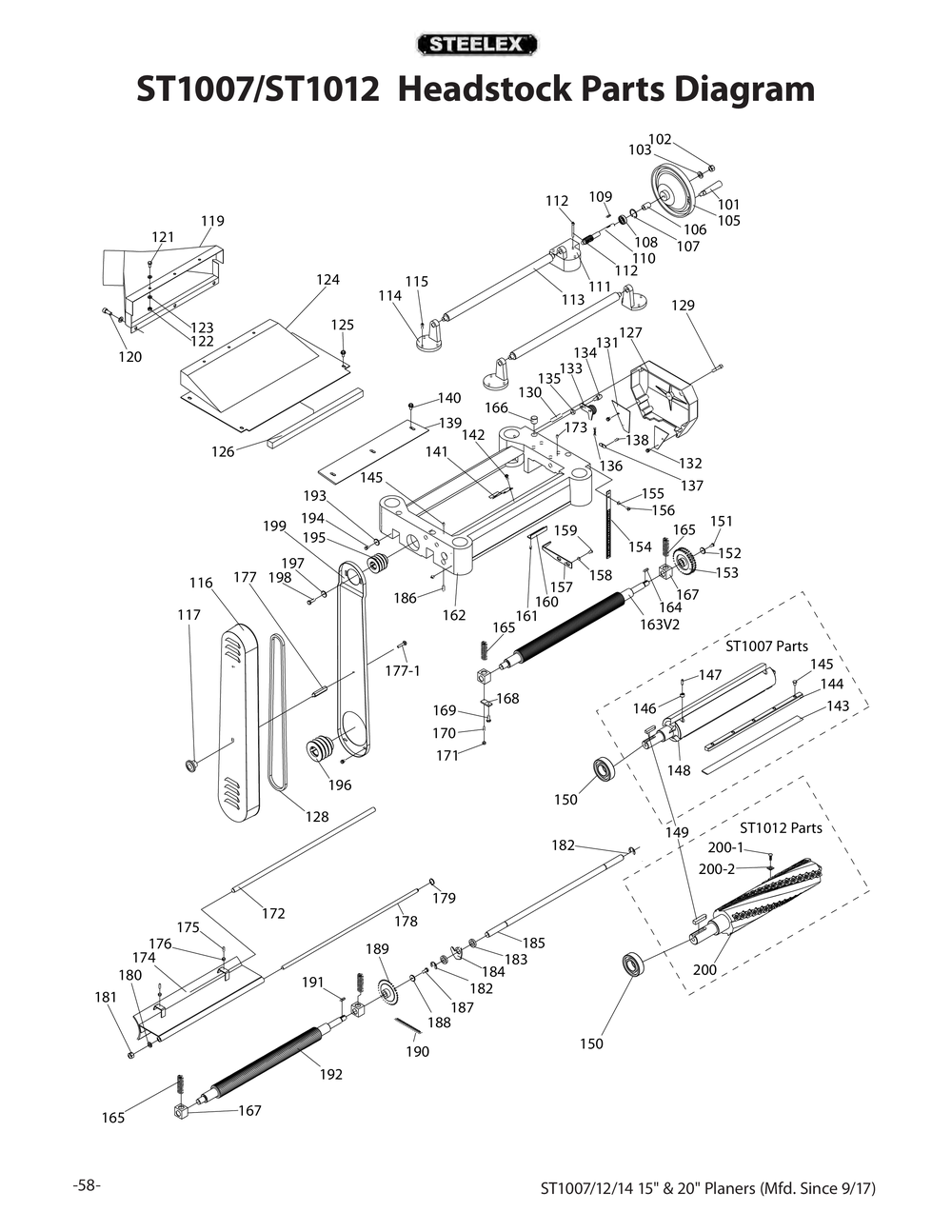 Parts for 15