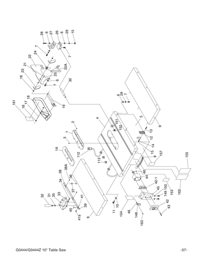 Part Diagram for G0444