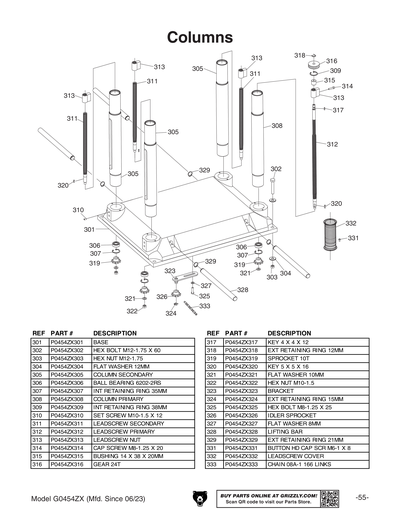 Parts for 20