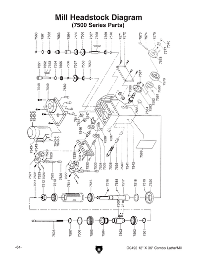 Part Diagram for G0492