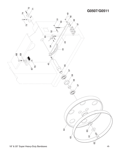 Part Diagram for G0506