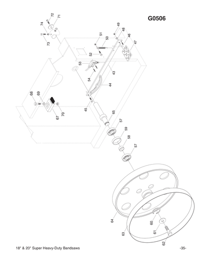 Part Diagram for G0511