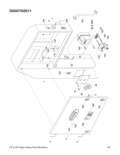 Part Diagram for G0511
