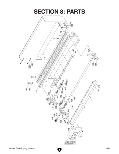 Part Diagram for G0516