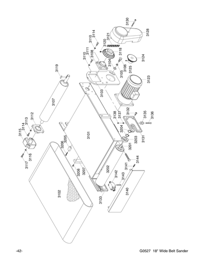 Part Diagram for G0527