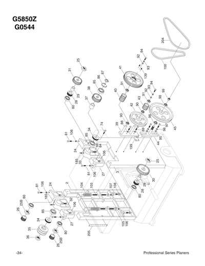 Part Diagram for G0544