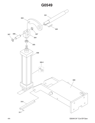 Part Diagram for G0549
