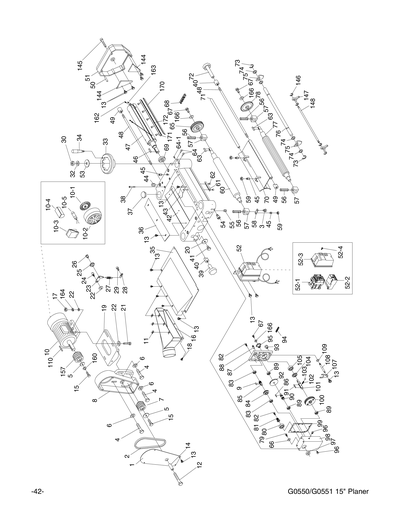 Part Diagram for G0550