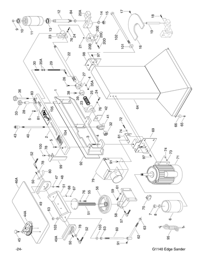 Part Diagram for G0574
