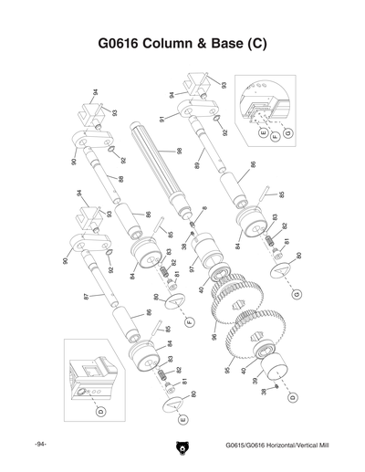 Part Diagram for G0616
