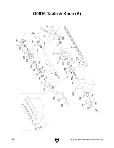 Part Diagram for G0616