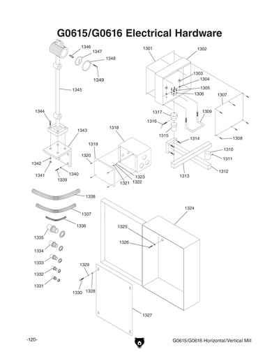 Part Diagram for G0616