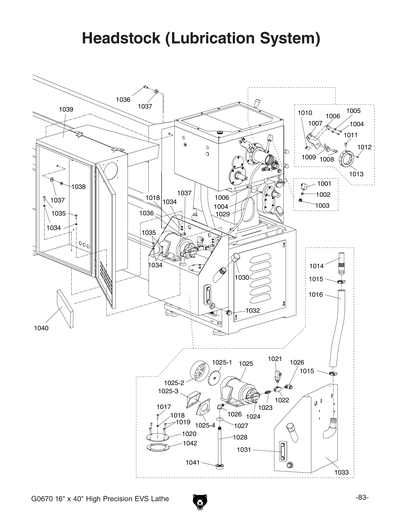 Part Diagram for G0670