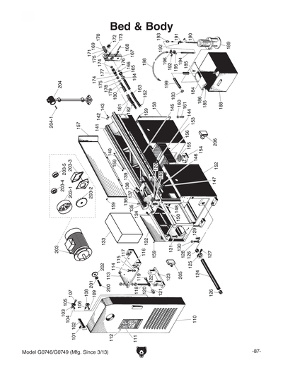 Part Diagram for G0749