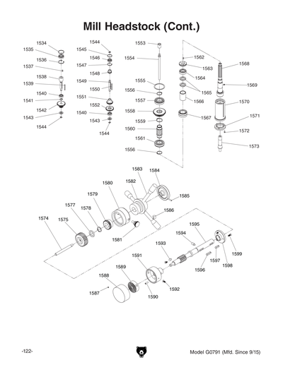 Part Diagram for G0791