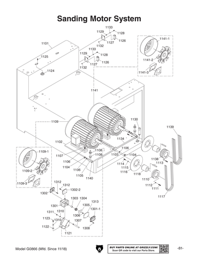 Part Diagram for G0866