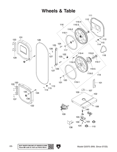 Part Diagram for G0970