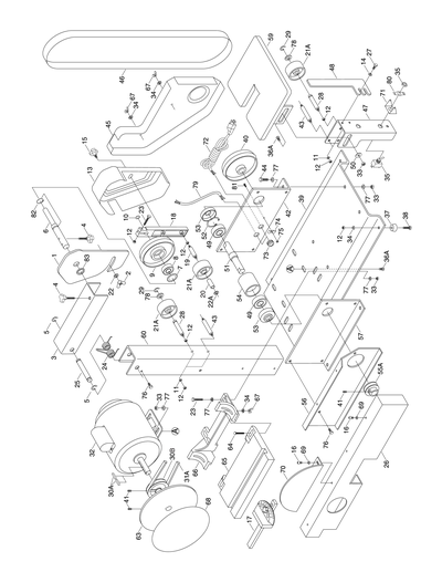 Part Diagram for G1013