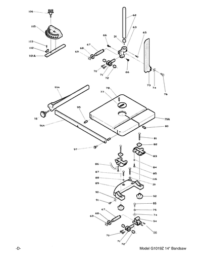 Part Diagram for G1019Z