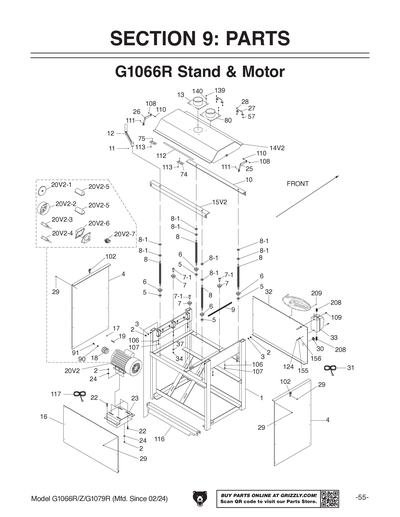 Part Diagram for G1066R