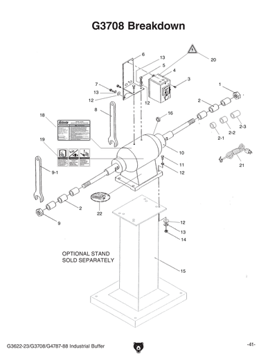 Part Diagram for G3708
