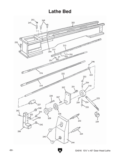 Part Diagram for G4016