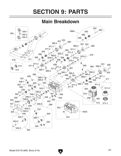 Part Diagram for G4176