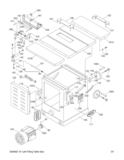 Part Diagram for G5959Z