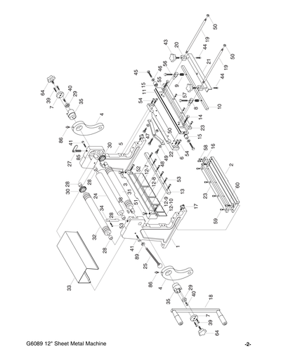 Part Diagram for G6089