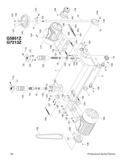 Parts for G7213Z 24