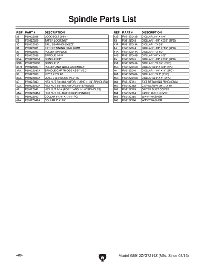 Part Diagram for G7214Z