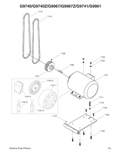 Part Diagram for G9740Z