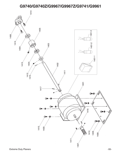 Part Diagram for G9740Z