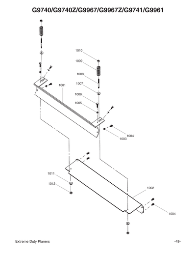 Part Diagram for G9741