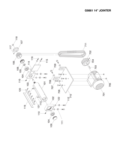 Part Diagram for G9859