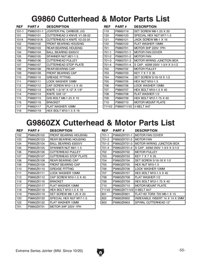 Parts for 12