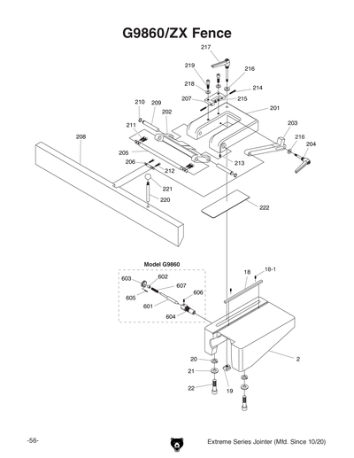 Part Diagram for G9953ZXF