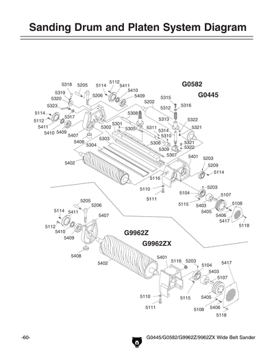 Parts for G9962Z 24